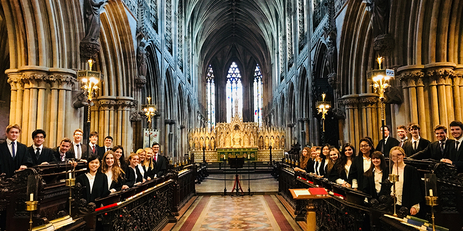Birmingham University Liturgical Choir at Lichfield Cathedral
