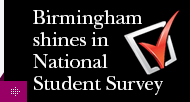 Birmingham shines in National Student Survey