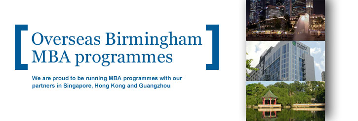 The Birmingham MBA  University of Birmingham