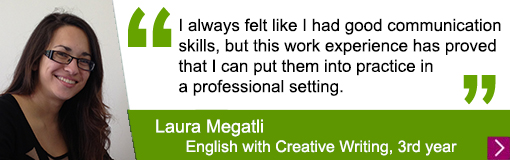 Quote by English student Laura Megatli