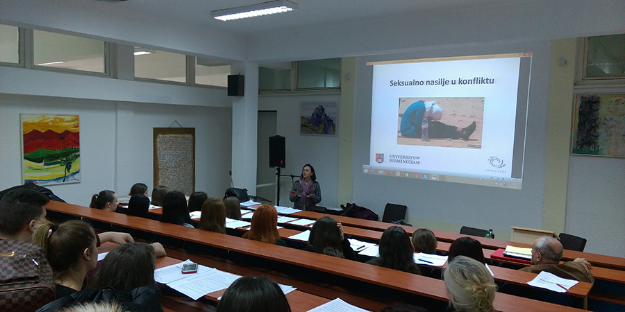 Lecture in Bosnia-Herzegovina