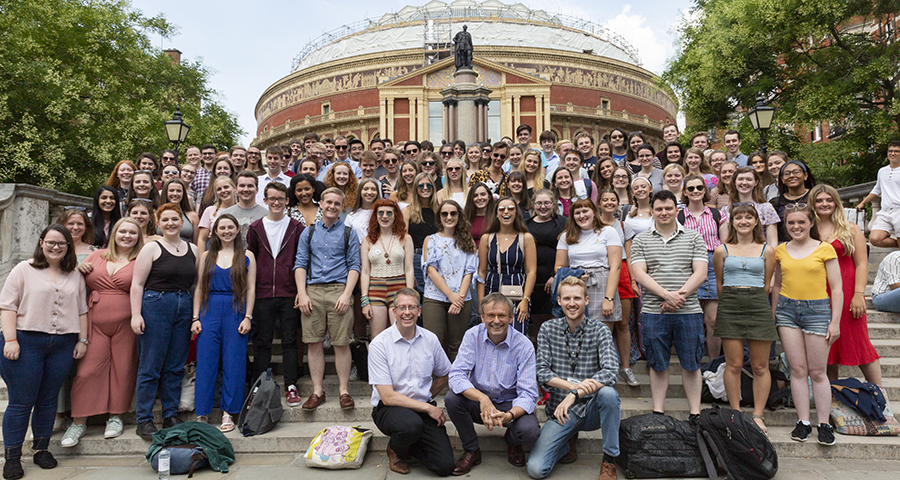 University of Birmingham Voices at the BBC Proms with BBC Proms Youth Choir