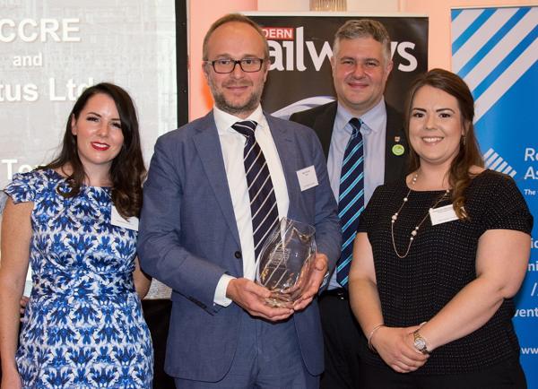 Railway Industry Innovation Award success - University of Birmingham