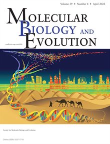 Cover image of Molecular Biology and Evolution publication