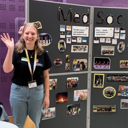 Medical Society at University of Birmingham Open Day