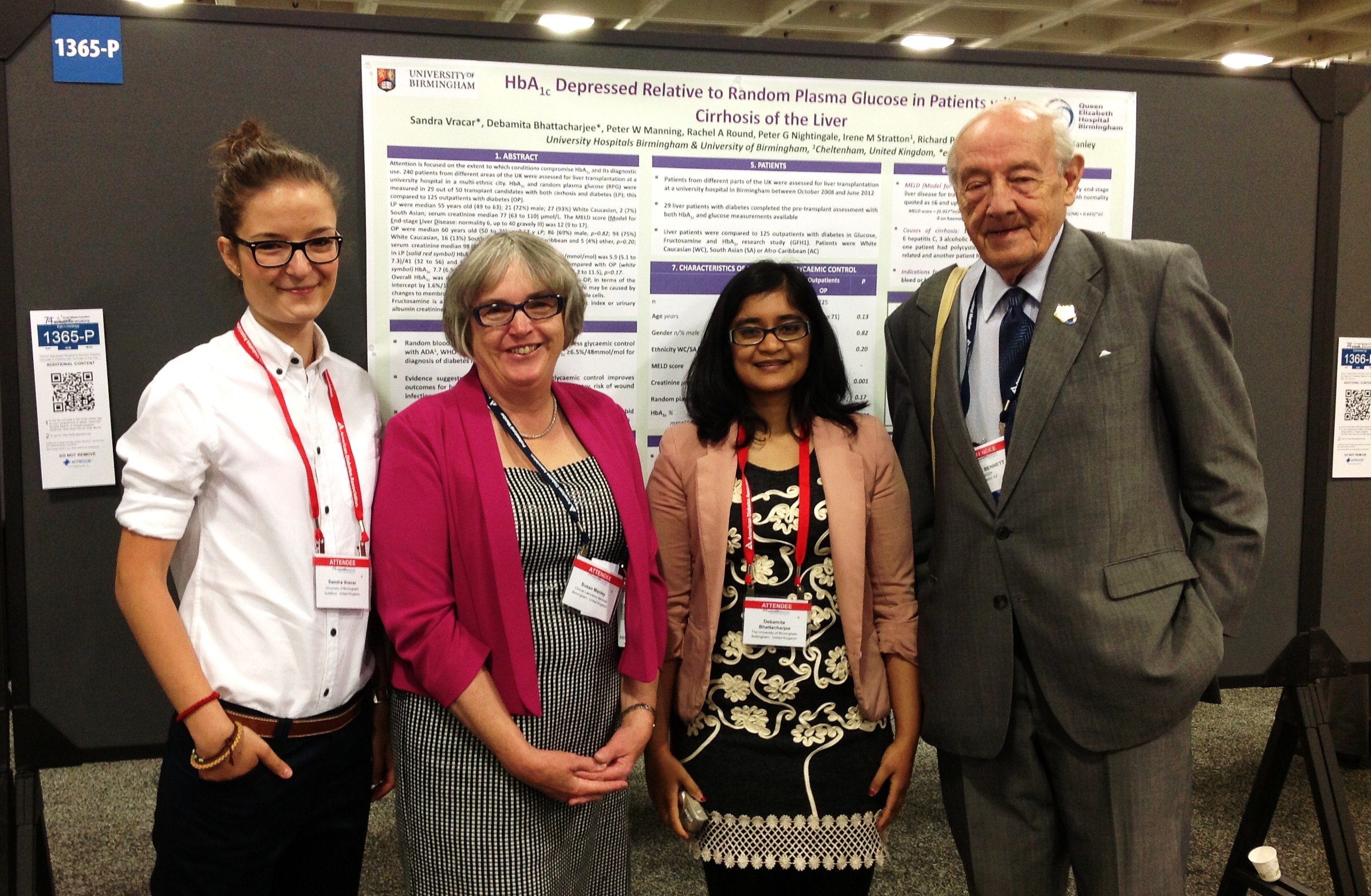 Students attend prestigious American Diabetes Association Conference