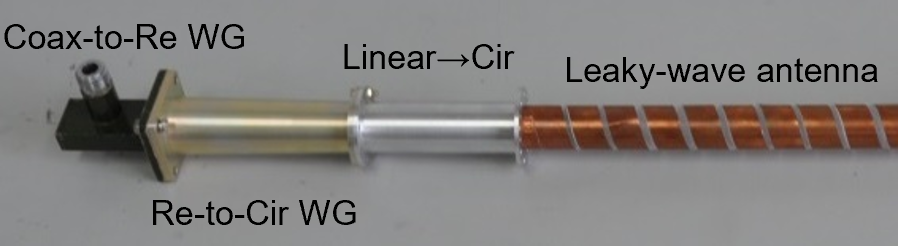 Polarization-dependent LWA