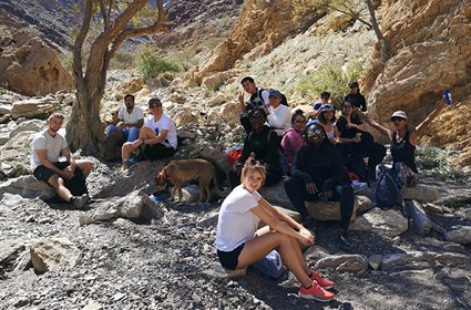 Hike in Hatta mountains