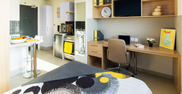 Room at Yugo Dubailand accommodation