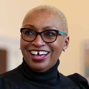 The University of Birmingham's eighth Chancellor, Sandie Okoro OBE.