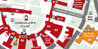 Maps and facilities  University of Birmingham