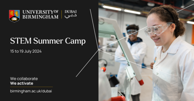 UoBD STEM Summer Camp – 15 to 19 July