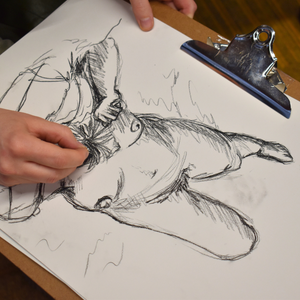 Staff and students workshop| Life drawing with Queer Draw Brum
