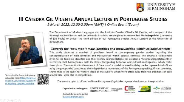 Portuguese studies lecture 9 March