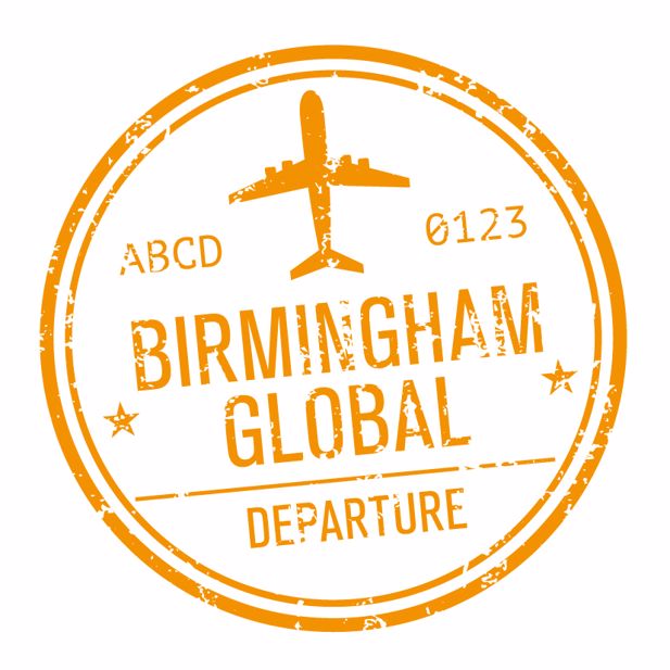Study abroad departure stamp showing that this event is regarding students leaving the UK to study in other countries as part of their degree.
