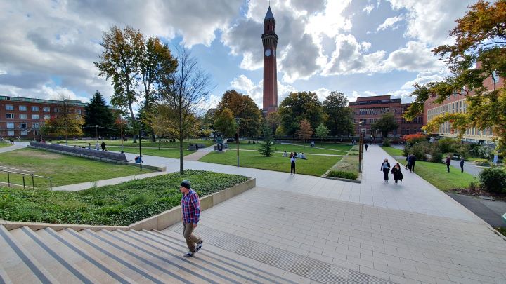 University of Birmingham to reduce entry requirements for 2021 by one grade in recognition of