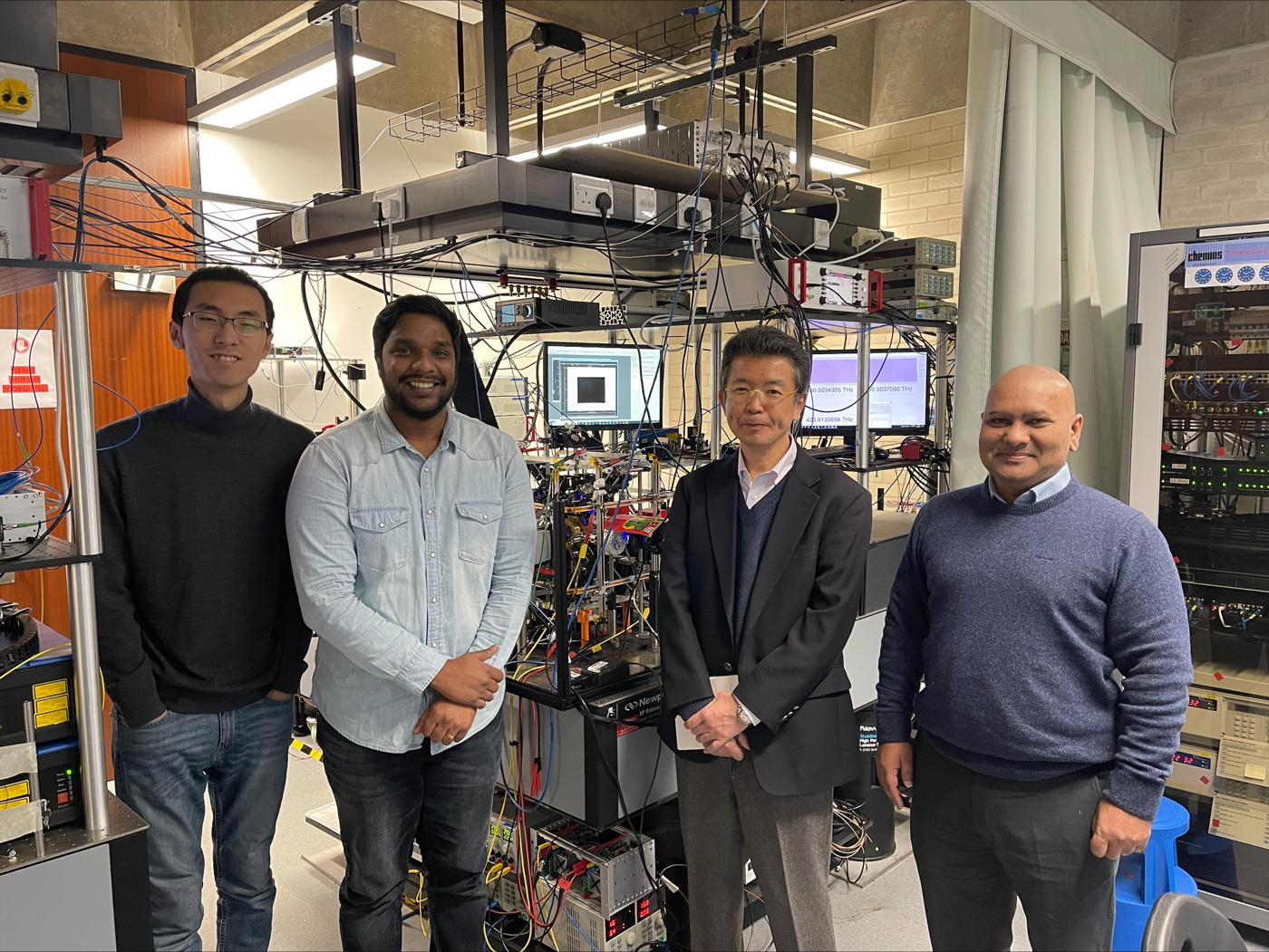 Prof Katori's visit marks milestone in quantum clock project ...