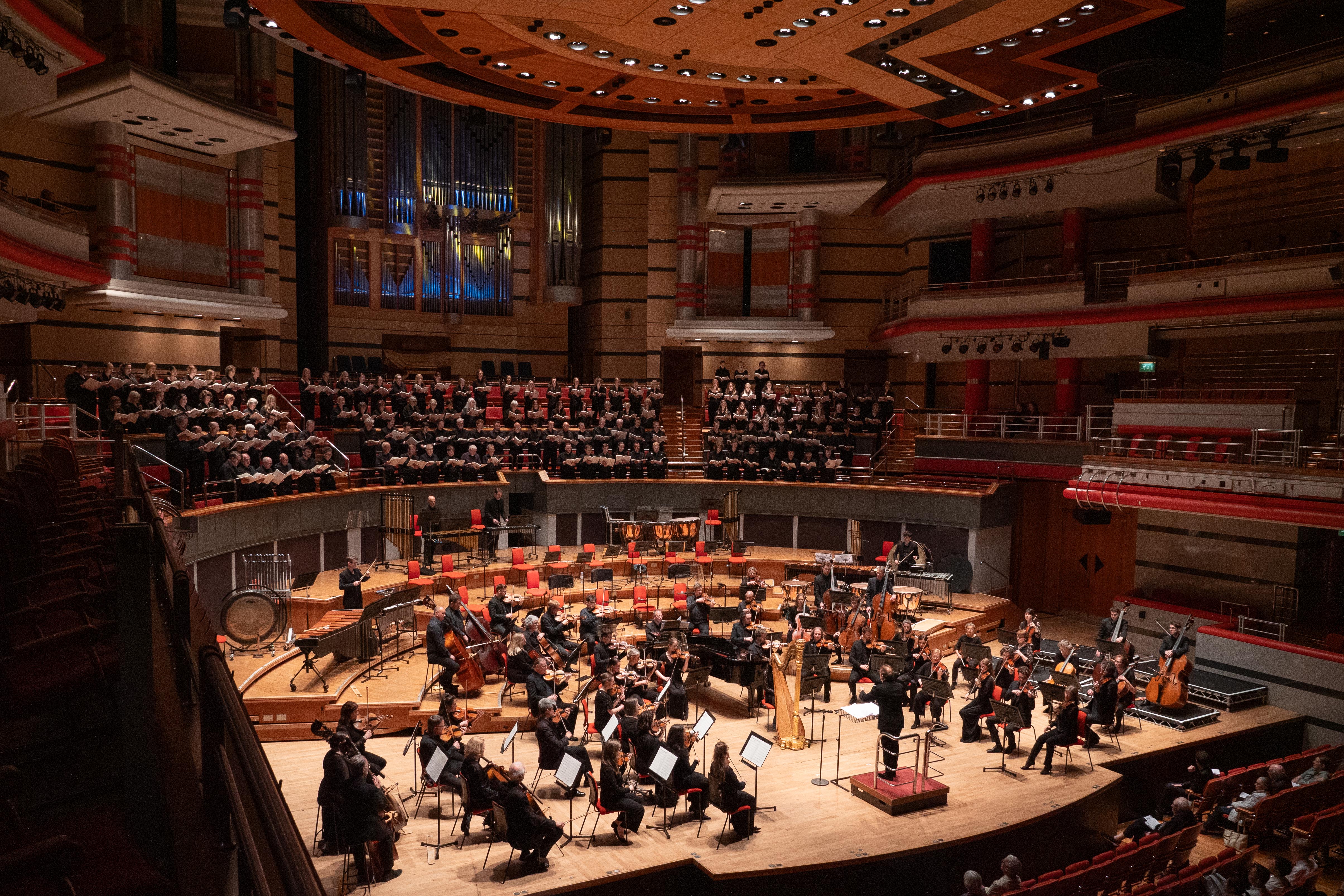 University of Birmingham performance at Symphony Hall