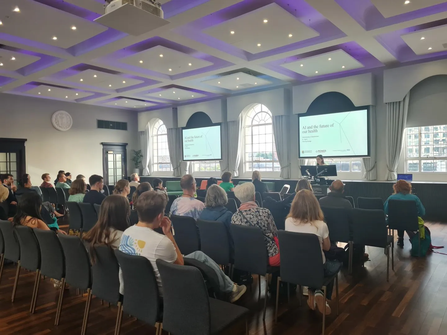 Attendees at 'AI and the Future of our Health' event