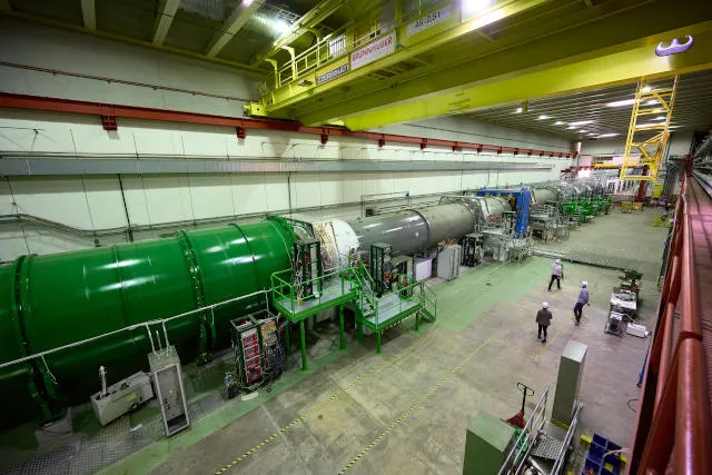 NA62 equipment at CERN