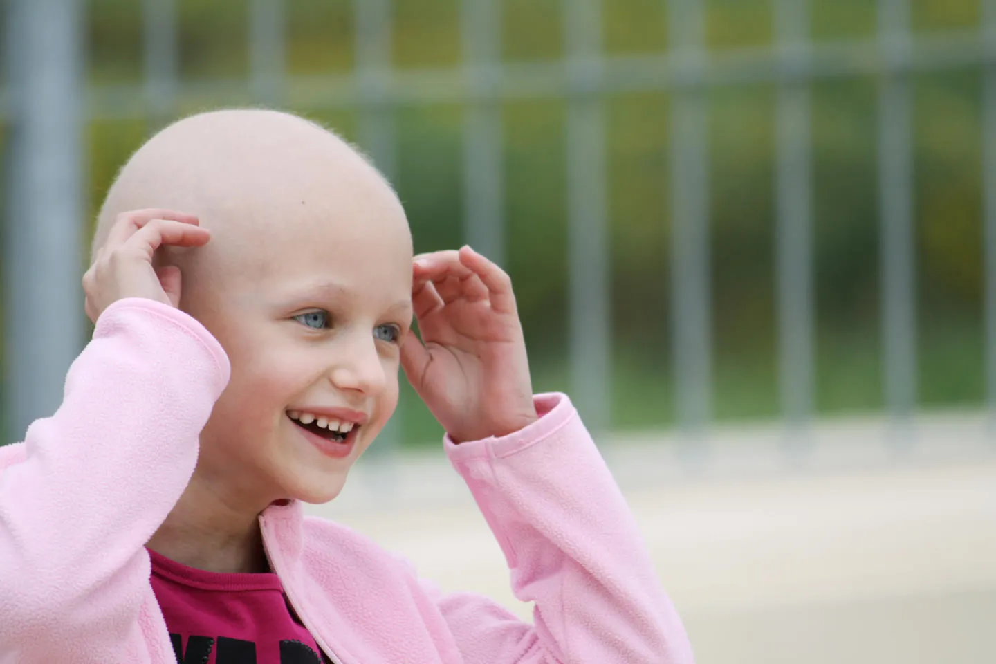 Child with cancer 