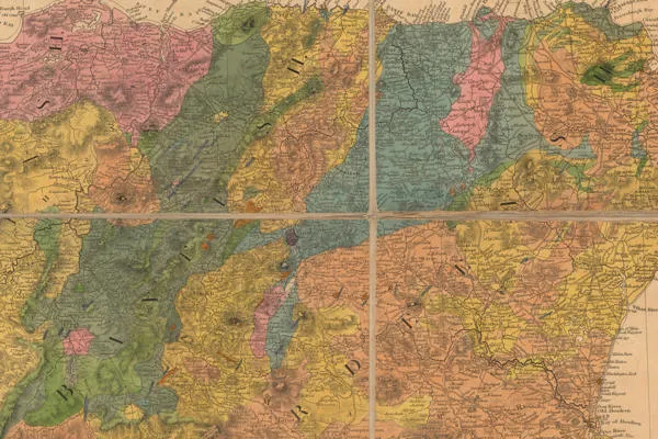 A Geological Map of Scotland by John MacCulloch.