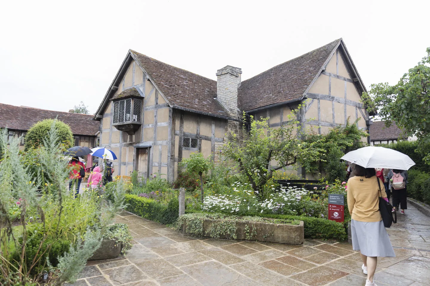 Shakespeare's birthplace in Stratford-upon-Avon